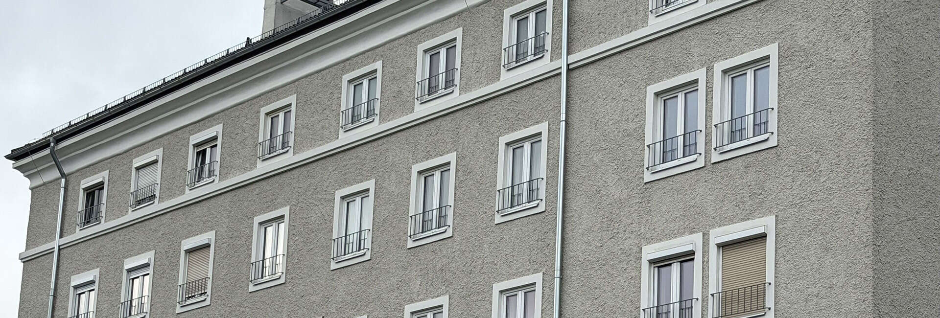 Absturzsicherung für ein Wohnhaus in Innsbruck