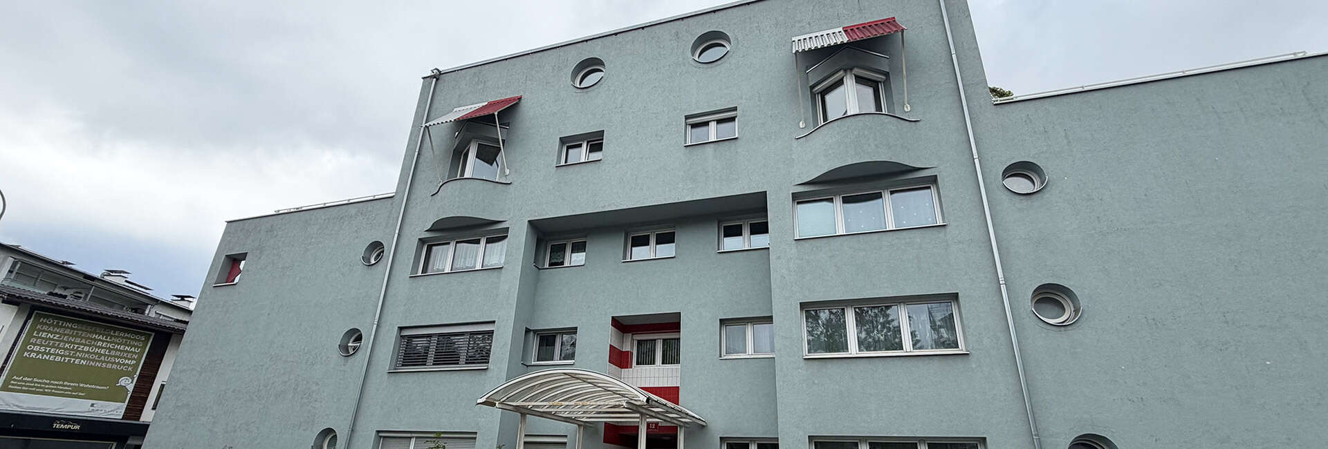 Altbausanierung einer Wohnanlage in Innsbruck